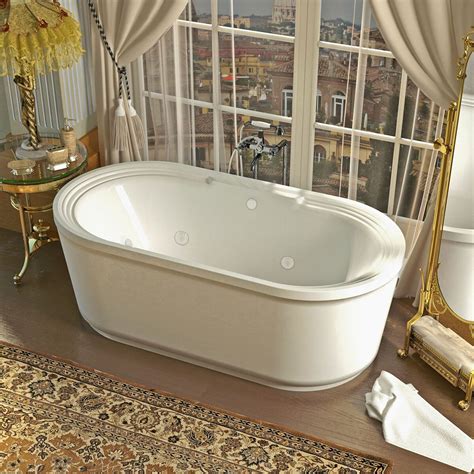 Spa Escapes Royal 6678 X 3362 Oval Freestanding Soaking Jetted