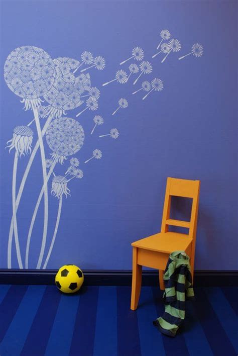 Stenciling A Wall In A Childs Room Stencils Wall Stencil Painting