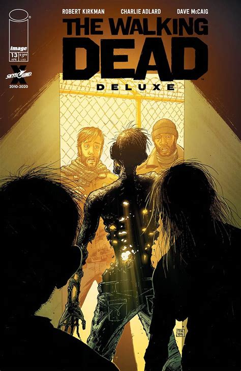 Walking Dead Deluxe 13 Cover B Variant Tony Moore And Dave Mccaig Cover
