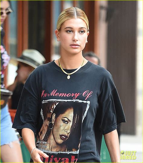 Hailey Baldwin Pays Tribute To A Late Singer At Lunch Wtih Kendall