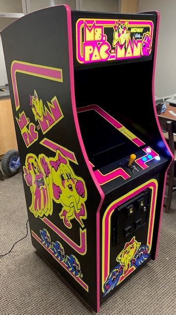 4.4 out of 5 stars. MS. PAC MAN BLACK - LIMITED EDITION - FULL SIZE ARCADE ...