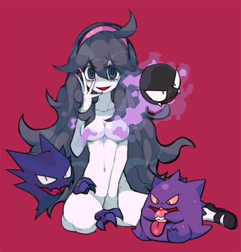 Hex Maniac Gengar Gastly And Haunter Pokemon And 2 More Drawn By