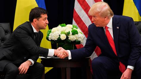 in his april call with trump zelensky inadvertently offered trump leverage the washington post