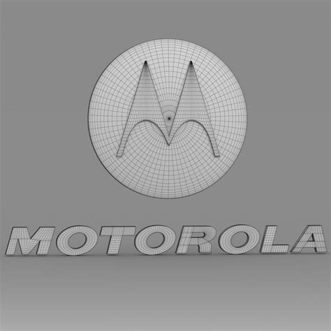 Motorola Logo 3d Models In Parts 3dexport