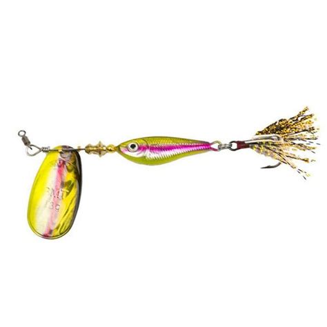 Black Magic Spinmax Rainbow Lure 13g Greenpinkyellow