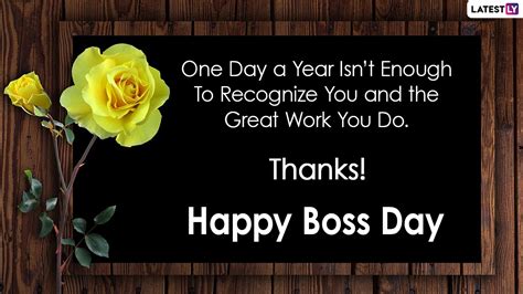 Happy Bosss Day 2021 Greetings Whatsapp Stickers Facebook Status Quotes Sms Messages And