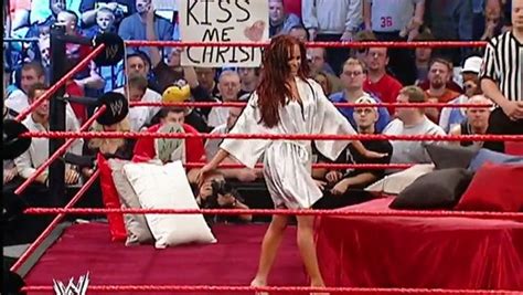Wwe Raw Lingerie Fight Christy Hemme Vs Stacy Keibler Video Dailymotion