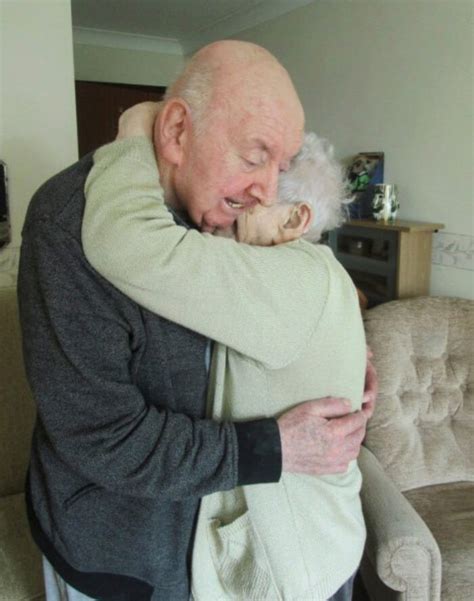 98 year old mother joins her 80 year old son in care home to look after him