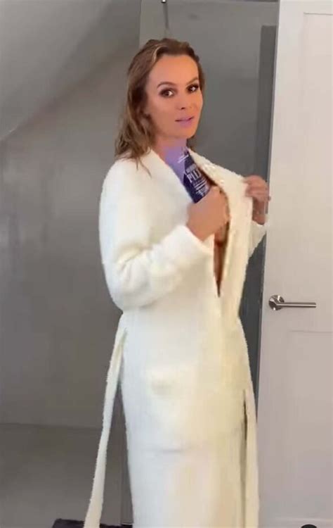 Amanda Holden 51 Stuns As She Exposes Too Much In Video Was The Nip