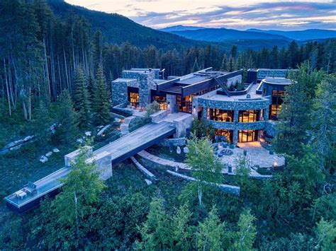 439 Acre Contemporary Mountain Retreat In Colorado Hits The Market For