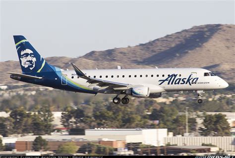 Embraer 175lr Erj 170 200lr Alaska Airlines Horizon Air