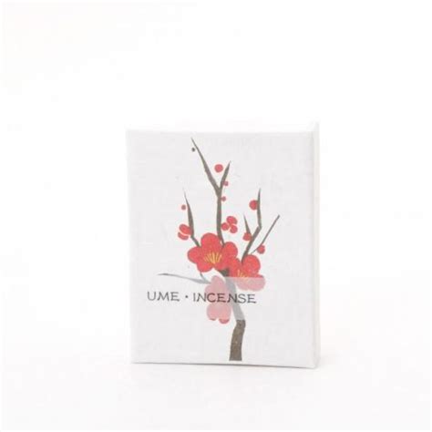 Japanese Incense Sticks Ume Plum Blossoms J Okini Products From Japan