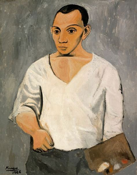 Autoportrait à La Palette Pablo Picasso Picasso Art Picasso