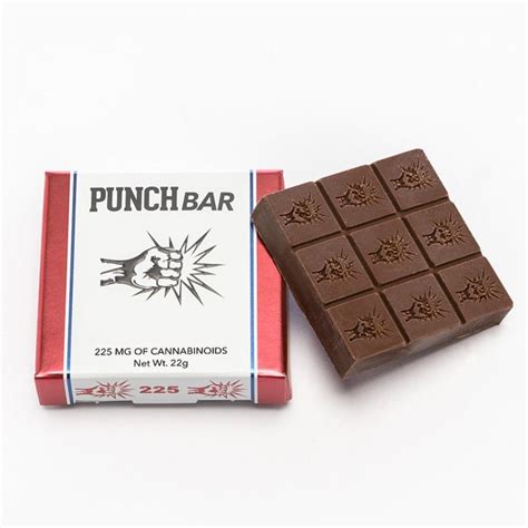 Punch Bar 225mg Milk Chocolate Caramel Bites High Octane Express