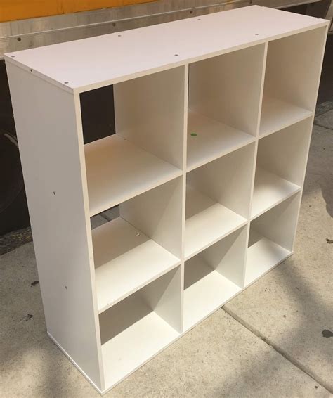 Uhuru Furniture And Collectibles 3x3 Cubby Bookcase Sold