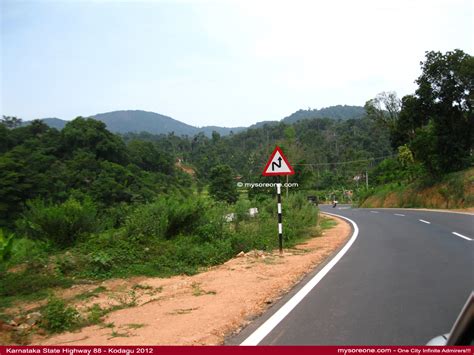 Road map of karnataka showing the major roads, district headquaters, state boundaries etc. Karnataka State Highway 88 - Kodagu 2012 | Mysoreone.com One City Infinite Admirers...!!! | Flickr