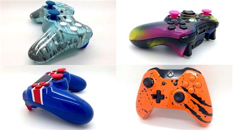 54 Custom Xbox One Xbox 360 Ps4 Ps3 Controllers Acidic Gaming
