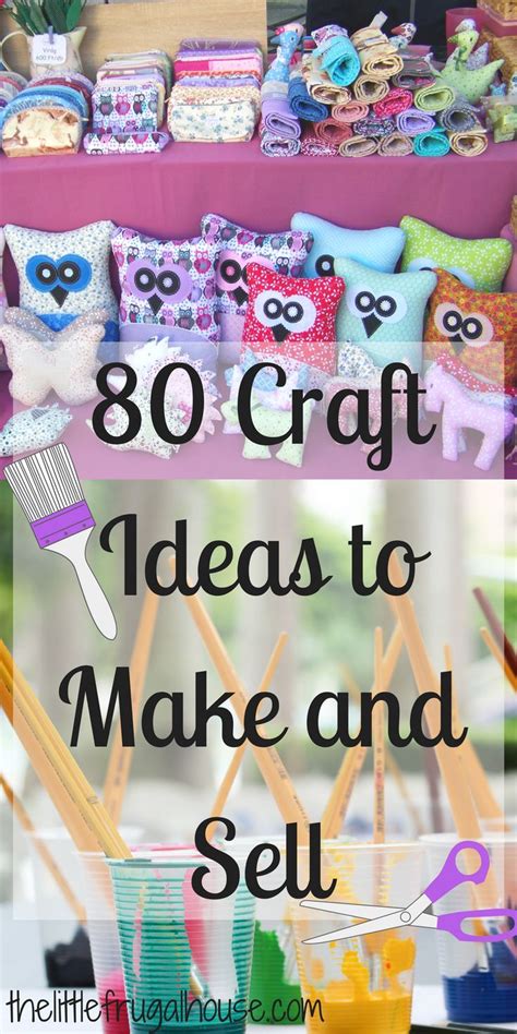 Etsy is a good place to sell those handmade crafts you're so good at making. 80 Unique DIY Crafts to Make and Sell - The Little Frugal House | Crafts to make, Crafts to make ...