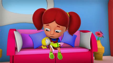 Miss polly had a dolly who was sick, sick, sick. Miss Polly Had A Dolly | 3D Rhymes For Kids | Children's ...