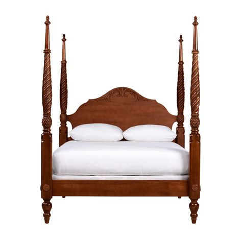 Queen Bed Frame Plantation Poster Bed Maple 4 Post Bed British Classics Montego Queen Bed By