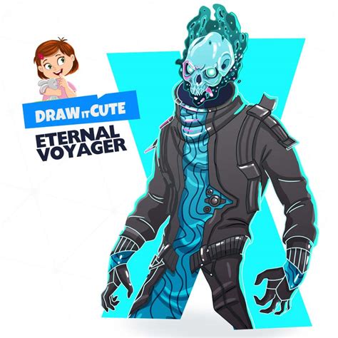 How To Draw Eternal Voyager Fortnite Season 10 By Drawitcute On