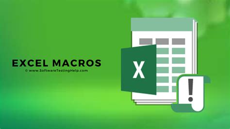 Excel Macros Hands On Tutorial For Beginners With Examples