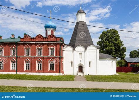 Facade Of Uspenskaya Church In Convent In Kolomna Stock Image Image