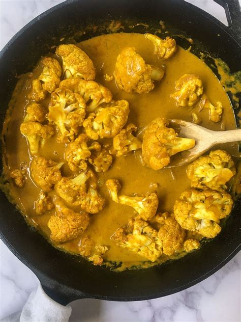 Vegetarian · My Indian Curry Cauliflower Recipe Is A Mix Of My Go To