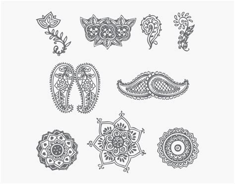 How To Draw Henna Designs On Paper