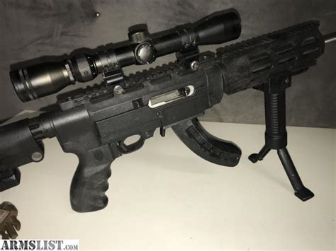 Armslist For Sale Ruger 1022 With Ar Style Archangel Stock