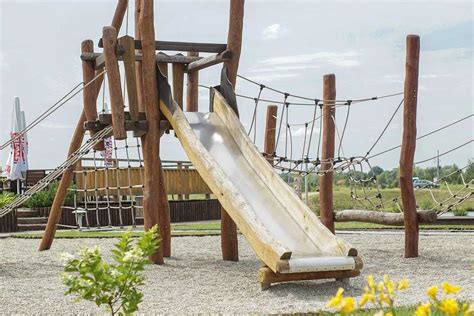Diy Playground Slide Material Build A Swing Set And Play House