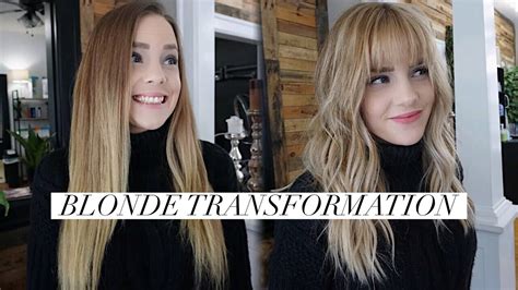 Complete Blonde Transformation Hair Tutorial Youtube
