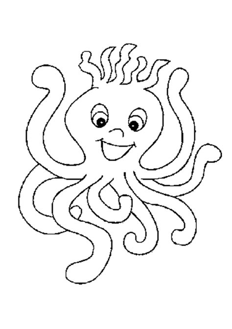 Free Printable Octopus Coloring Pages For Kids Animal Place