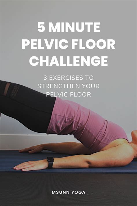 Strengthen Pelvic Floor Exercises Pelvic Floor Muscles Core Exercises