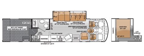 Maybe you would like to learn more about one of these? Outlaw-Class-A-Toy-Hauler-37LS-Floor-Plan.png (900×350 ...