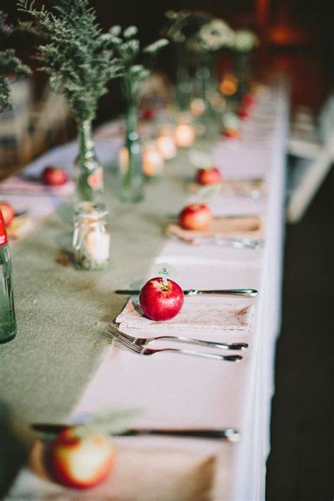 65 Budget Savvy Apples Wedding Ideas For Fall Weddings Hi Miss Puff