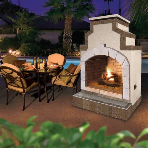 Propane Gas Outdoor Fireplace Gas Outdoor Fireplace Outdoor