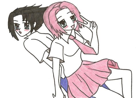 Sasusaku School By Aqua20 On Deviantart