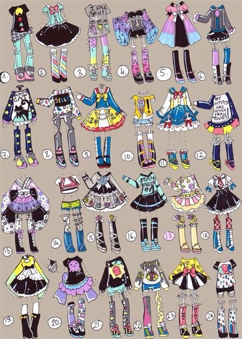 Illustration Mode Clothing Sketches Drawing Anime Clothes Fashion