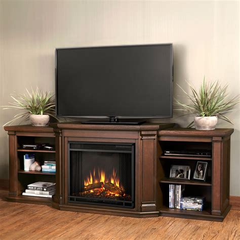 Real Flame Valmont Tv Stand With Electric Fireplace And Reviews Wayfair