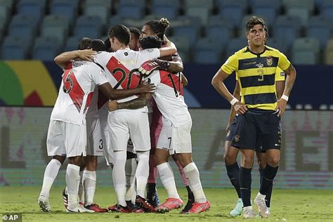 The tricolor opened the scoring with a stunning overhead kick by luis diaz but the selecao equalised with a questionable goal by roberto firmino before casemiro's winner in the final minute of stoppage time. sport news Peru fight back from two goals down to draw with Ecuador in Copa America Group ...
