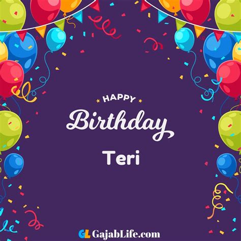 Teri Happy Birthday Wishes Images With Name