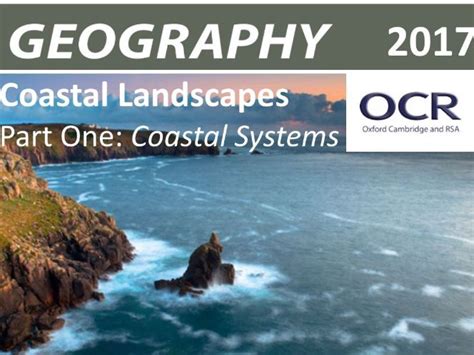 2017 Ocr Asa Level Geography Coasts Revision Guide Teaching Resources