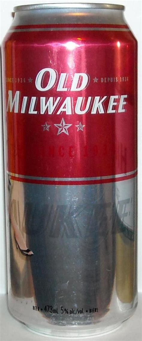 Canada has lost pride in our beers • a crock of schmidt. OLD MILWAUKEE-Beer-473mL-Canada