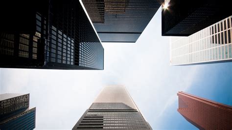 Low Angle Photography Of High Rise Buildings Cityscape Building