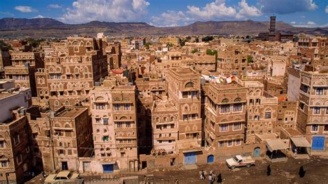 Mud Houses In Sanaa In Yemen The Worlds Ancient Skyscraper Cities