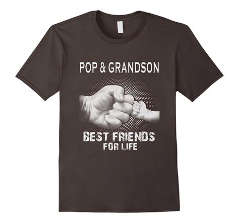Pop And Grandson Best Friends For Life T Shirt 4lvs