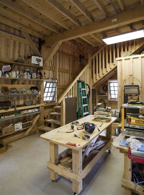 Therefore, it is essential for your garage workshop layout to be accessible, efficient, and safe. Barn workshop with loft area and plenty of space for ...