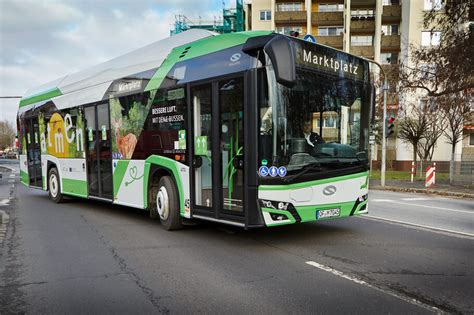 Ovb Nehmen Ihre Neuen Elektrobusse In Den Linienbetrieb Stadtwerke