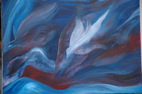 Holy Spirit Painting By Colleen Shay Fine Art America